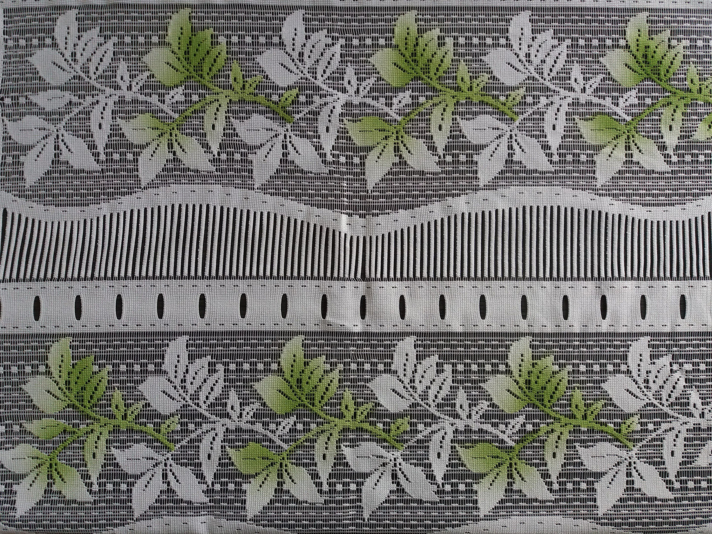 Rideau brise-vue coloré motif Feuillage (zoom)