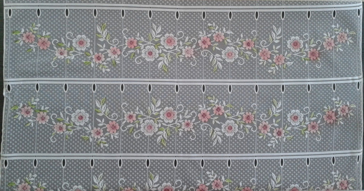 Rideau voilage coloré motif Rosie