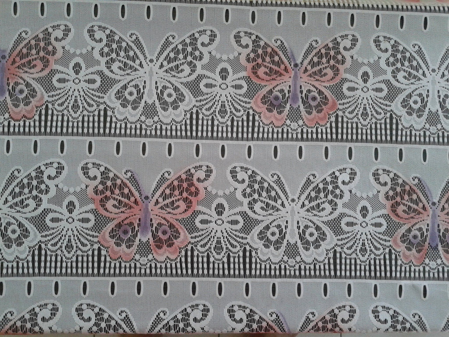 Rideau voilage coloré motif Stella (Zoom)
