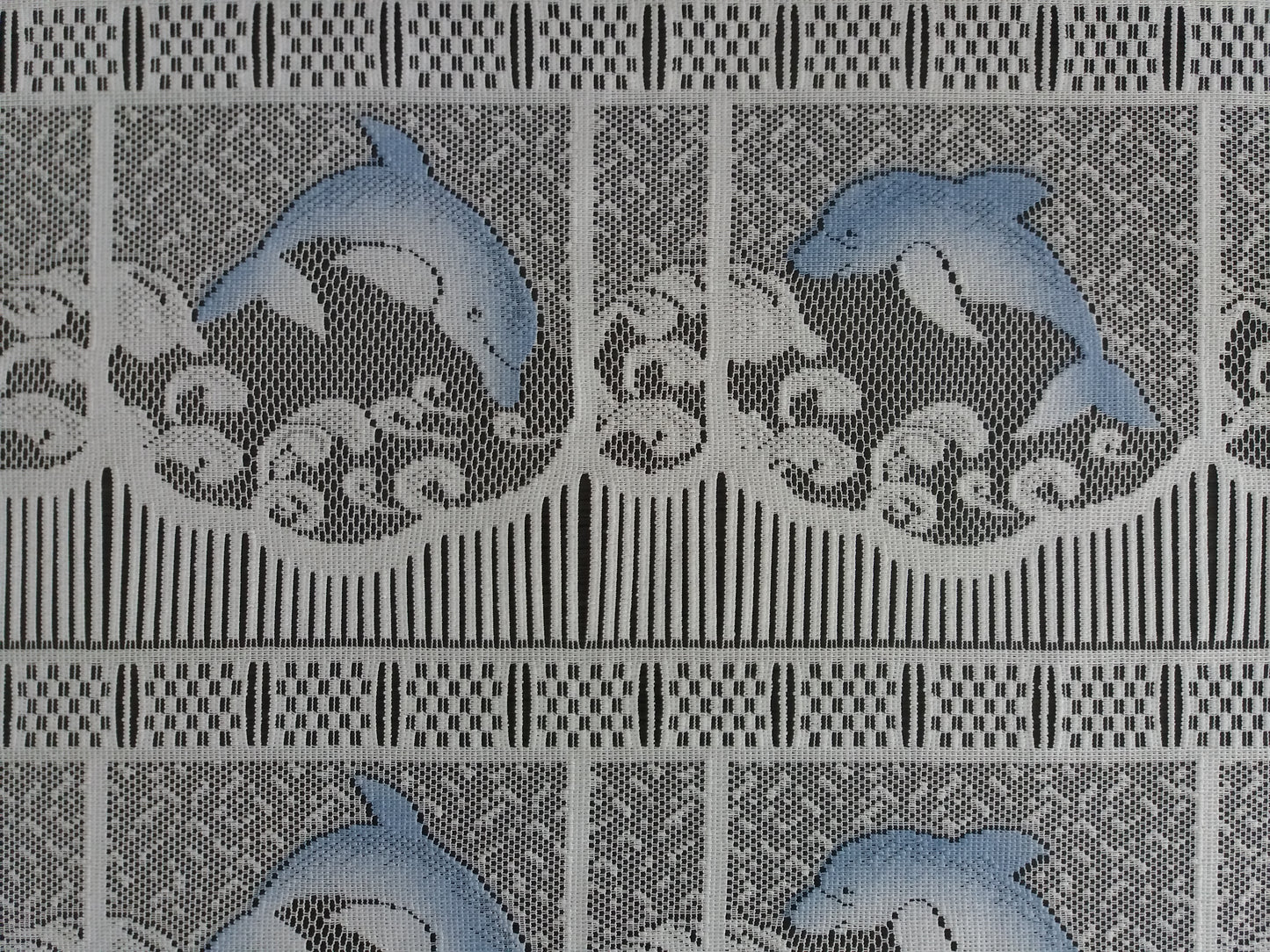 Tenda colorata modulare larga 45 cm con motivo Flipper