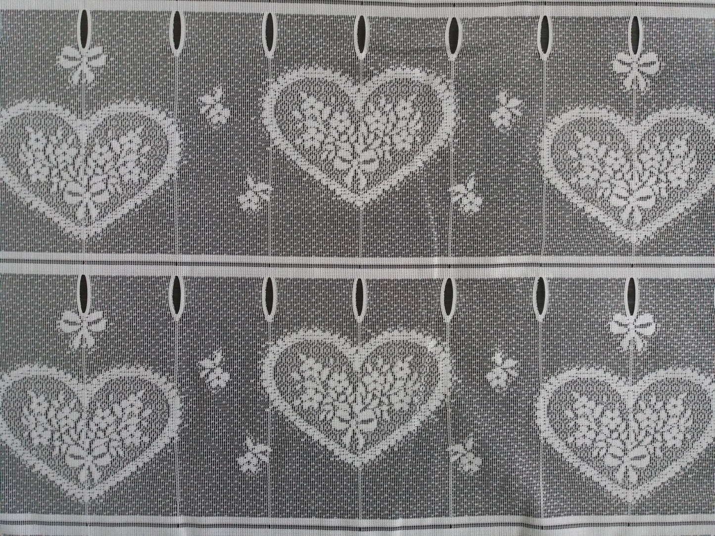 Tenda modulare bianca di 60 cm di larghezza con motivo Cupido