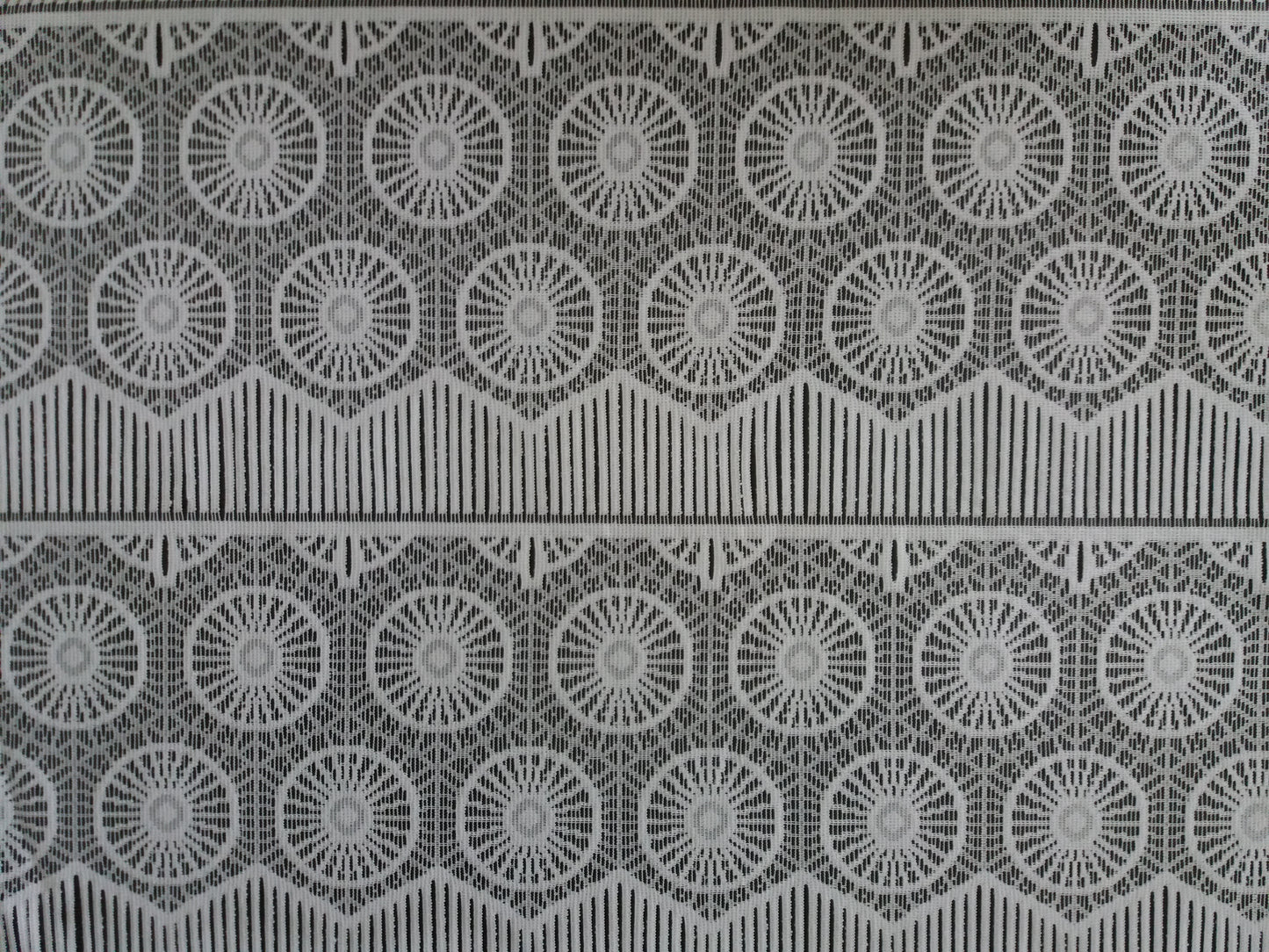 Tenda modulare bianca larga 60 cm con motivo Rondine