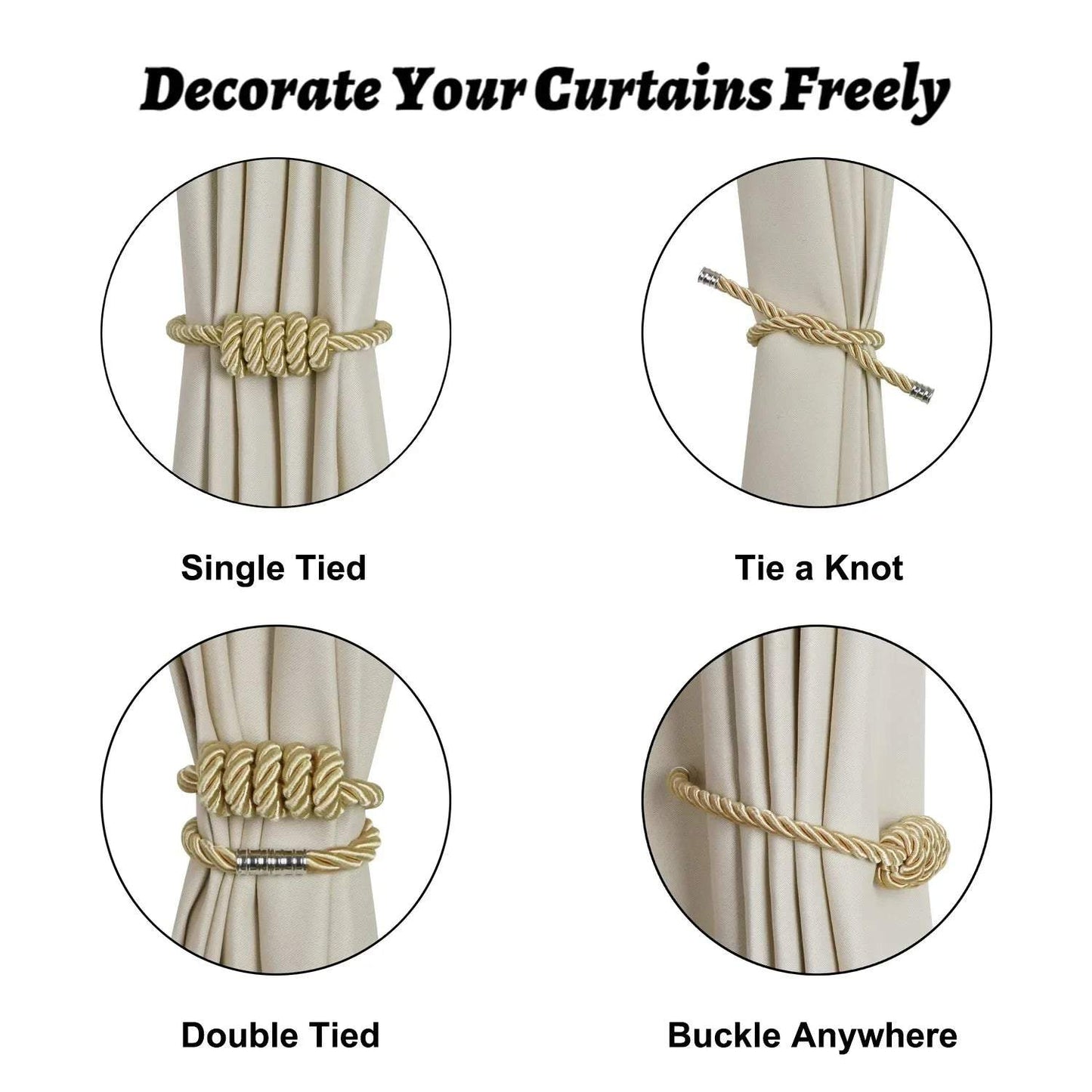 "corde avec perles scintillantes"  (rope with shimmering beads)this keyword highlights the unique feature of the beads on the rope, giving a sense of the image being about a decorative and eye-catching piece of jewelry.
