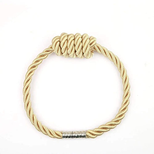 Bracelet torsadé en or