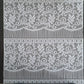 Rideau brise-bise blanc motif Arabesque