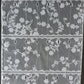 Rideau brise-bise blanc motif Fleuri 2