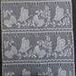 Rideau brise-bise blanc motif Papillone
