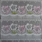 Rideau modulable coloré 45 cm de largeur motif Floralie