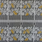 Rideau modulable coloré 45 cm de largeur motif Melody orange