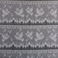 Rideau modulable blanc 60 cm de largeur motif Colombe
