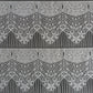 Rideau modulable blanc 60 cm de largeur motif Jeanette