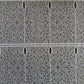 Rideau modulable blanc 60 cm de largeur motif Valou