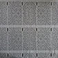 Rideau modulable blanc 60 cm de largeur motif Valou