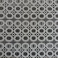 Rideau brise-vue blanc motif Cercles - zoom
