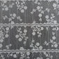 Rideau brise-vue blanc motif Fleuri 2 - zoom