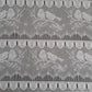 Rideau brise-vue blanc motif Moineaux (Zoom)