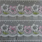 Rideau modulable coloré 60 cm de largeur motif Floralie