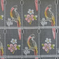 Rideau modulable coloré 60 cm de largeur motif Lydie rose