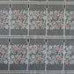 Rideau modulable coloré 60 cm de largeur motif Melody rose