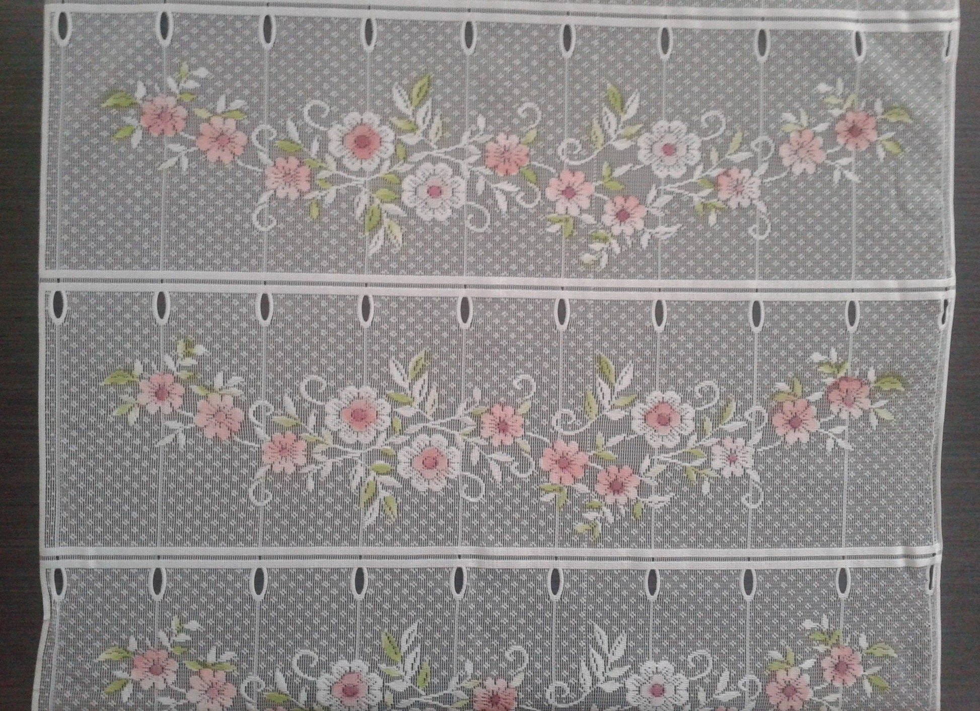 Rideau brise-vue coloré motif Rosie