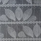 Rideau modulable blanc 90 cm de largeur motif Automne