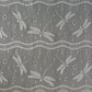 Rideau modulable blanc 90 cm de largeur motif Libella