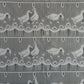 Rideau modulable blanc 90 cm de largeur motif Lison
