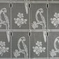 Rideau modulable blanc 90 cm de largeur motif Lydie