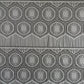 Rideau modulable blanc 90 cm de largeur motif Rondine