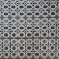 Rideau voilage blanc motif Cercles - zoom