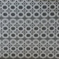 Rideau voilage blanc motif Cercles