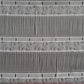 Rideau voilage blanc motif Coquilles (Zoom)