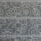 Rideau voilage blanc motif Jardin