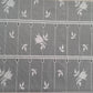 Rideau voilage blanc motif Lys (Zoom)
