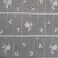 Rideau voilage blanc motif Lys
