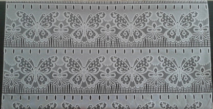 Rideau voilage blanc motif Stella