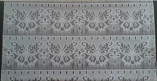 Rideau voilage blanc motif Stella