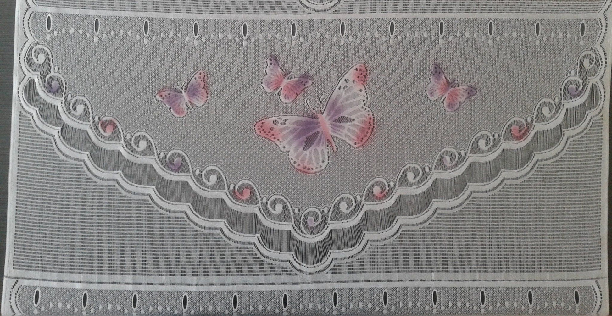 Rideau voilage coloré motif Butterfly