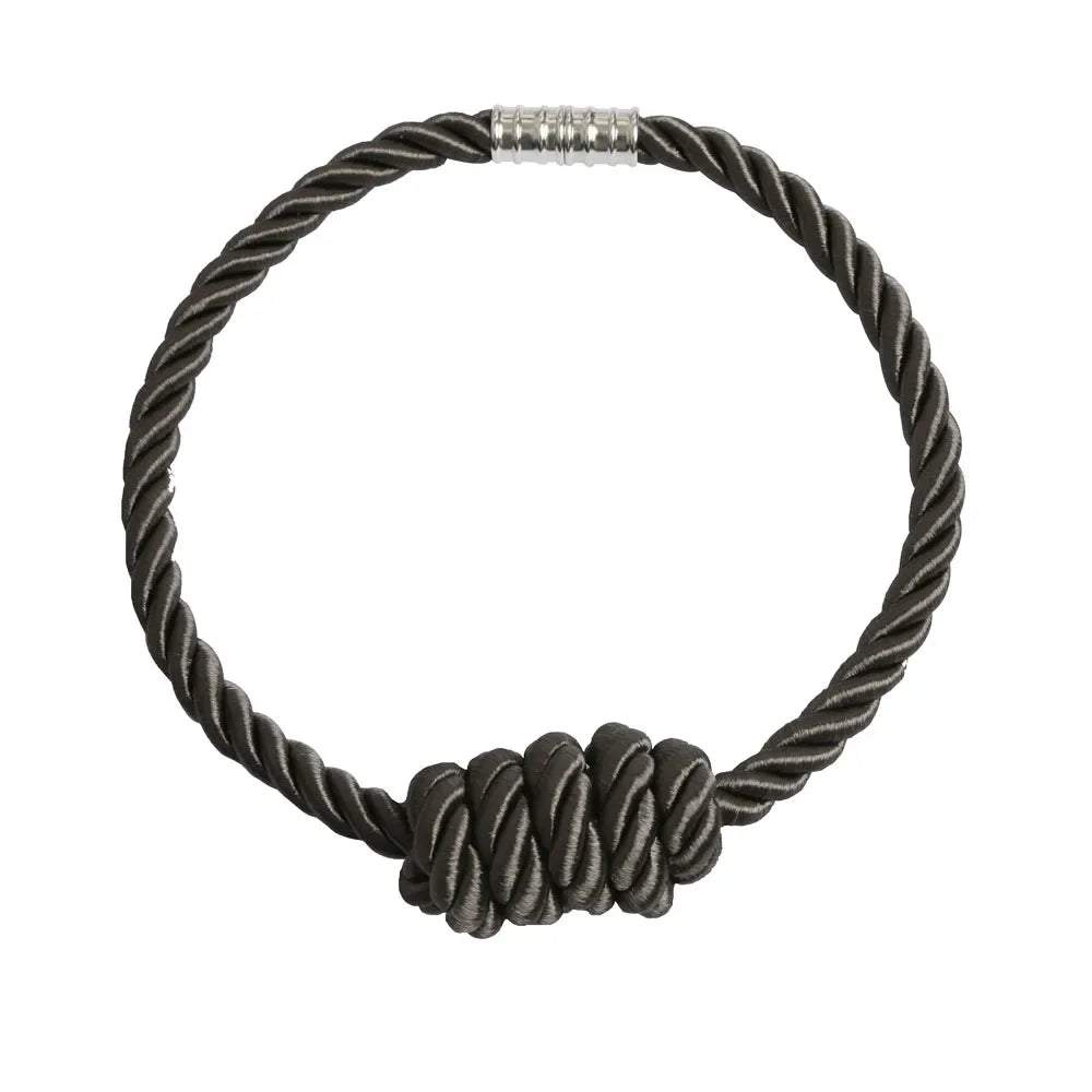 Elegante bracciale in corda intrecciata