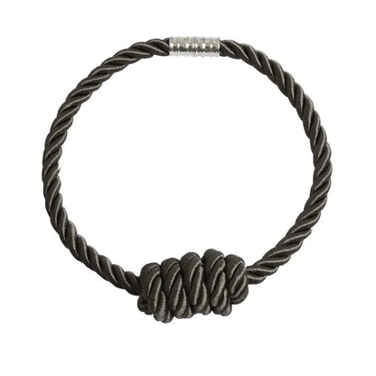 Elegante bracciale in corda intrecciata