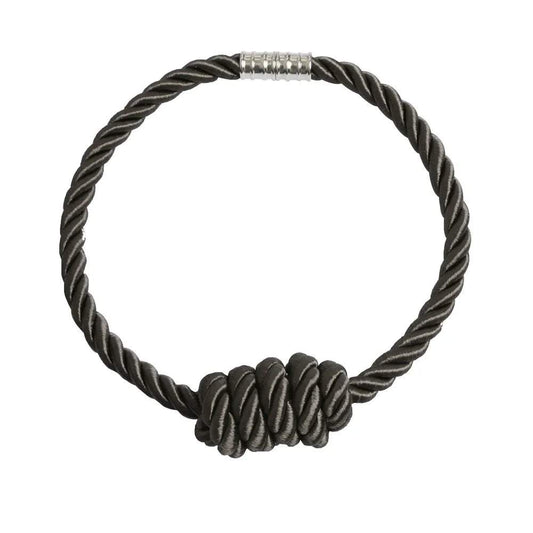 Elegante bracciale in corda intrecciata