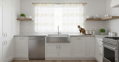 Tenda modulare colorata larga 90 cm con motivo a girasole