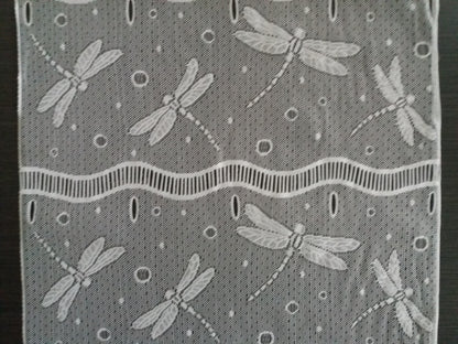 Tenda modulare bianca larga 45 cm con motivo Libella