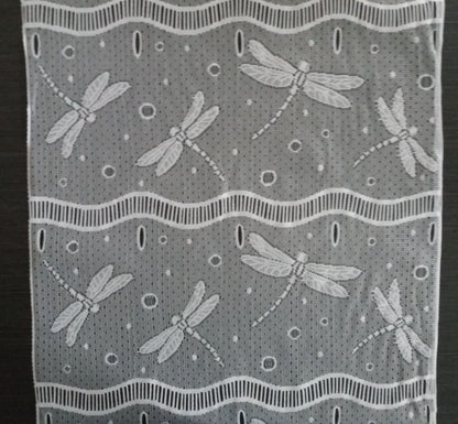 Tenda modulare bianca larga 45 cm con motivo Libella