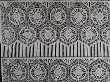 Tenda modulare bianca larga 45 cm con motivo Rondine