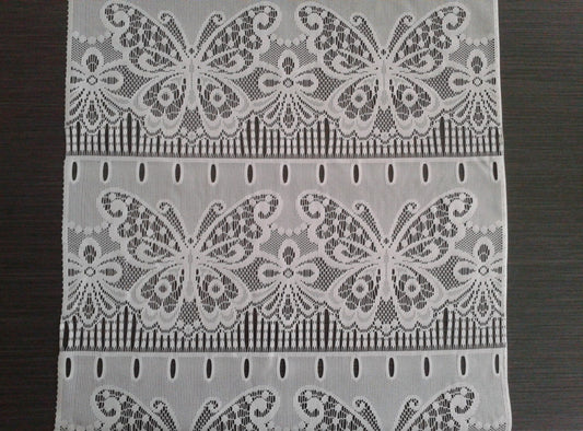 Tenda paravento bianca con motivo Stella