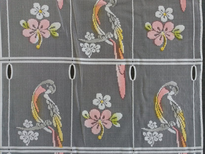 Tenda modulare colorata larga 45 cm con motivo Lydie rosa