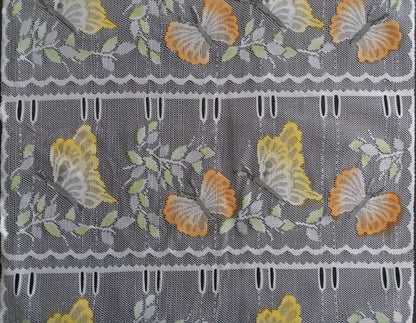 Tenda modulare colorata larga 45 cm con motivo a farfalla giallo