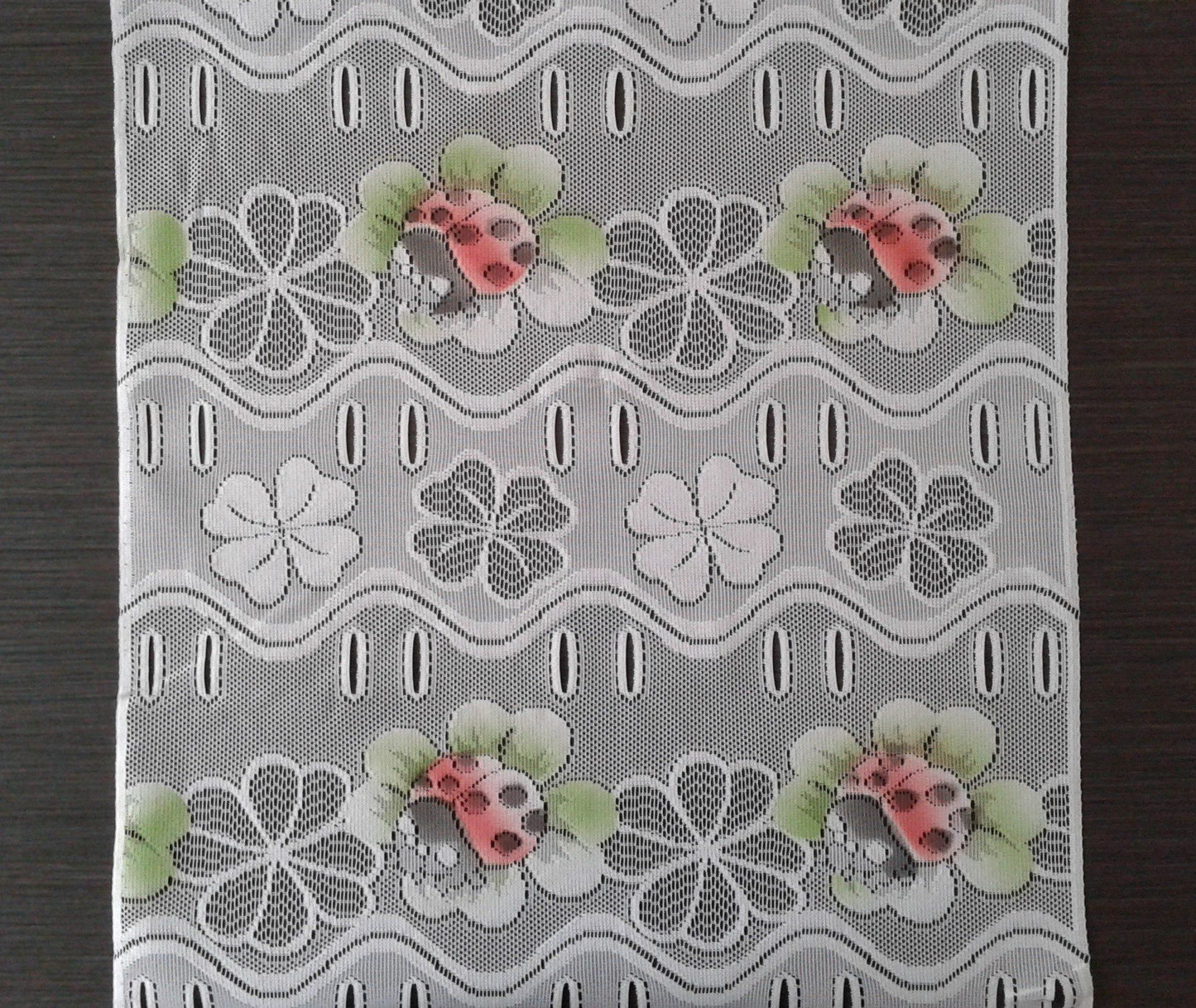 Tenda per parabrezza con motivo a coccinelle colorate