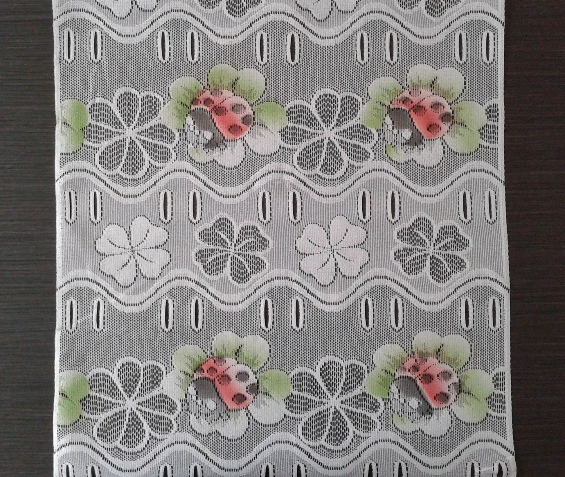 Tenda per parabrezza con motivo a coccinelle colorate